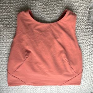 Lululemon Forward Fold bra in light orange